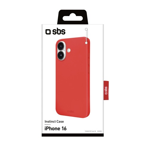 
„iPhone 16 Instinct“ dėklas – raudonas
