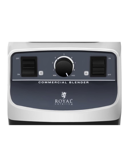 Blenderio puodelio maišytuvas su dangteliu 32000 aps./min 1500W Royal Catering RCMB-2LB Blenderio puodelio maišytuvas su dangteliu 32000 aps./min 1500W Royal Catering RCMB-2LB
