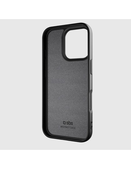 
„iPhone 16 Pro“ „Instinct“ dėklas – juodas
