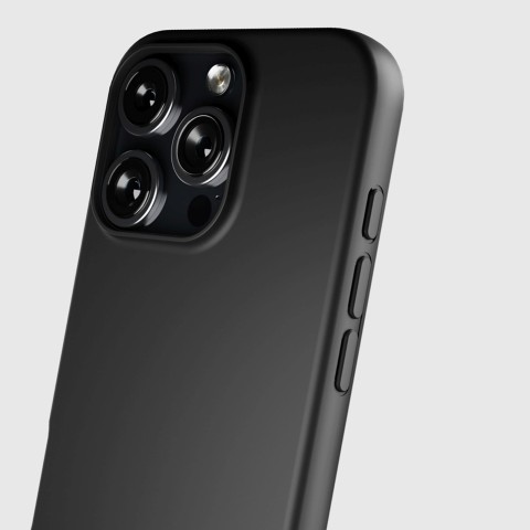 
„iPhone 16 Pro“ „Instinct“ dėklas – juodas
