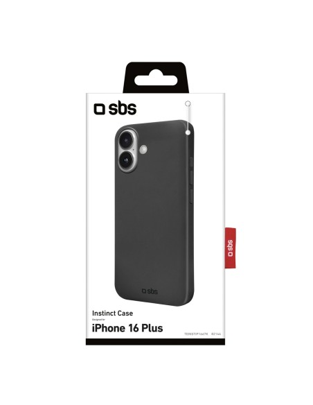 
„iPhone 16 Plus“ „Instinct“ dėklas – juodas
