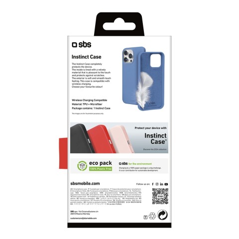 
„iPhone 16 Pro Max Instinct“ dėklas – mėlynas
