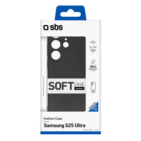 
„Samsung Galaxy S25 Ultra Instinct“ dėklas – juodas
