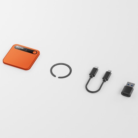 
Diktofonas su dirbtinio intelekto transkripcija 64 GB 610 mAh – oranžinis
