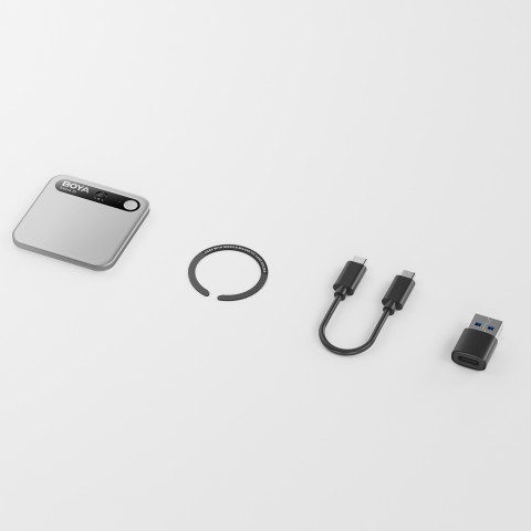 
Diktofonas su dirbtinio intelekto transkripcija 64 GB 610 mAh - sidabrinis
