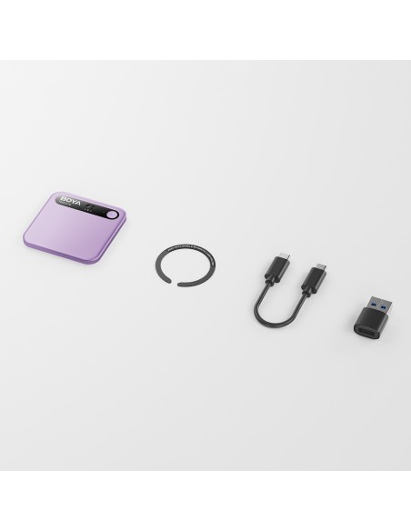 
Diktofonas su dirbtinio intelekto transkripcija 64 GB 610 mAh – violetinė
