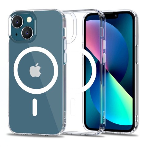 
„iPhone 13 MagMat MagSafe“ dėklas – permatomas
