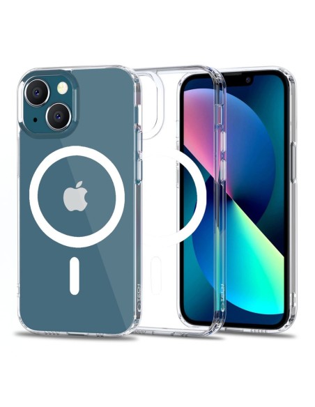 
„iPhone 13 MagMat MagSafe“ dėklas – permatomas
