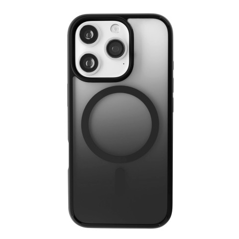 
„iPhone 16 Pro Max“ gradientinis „MagSafe“ silikoninis dėklas – juodas
