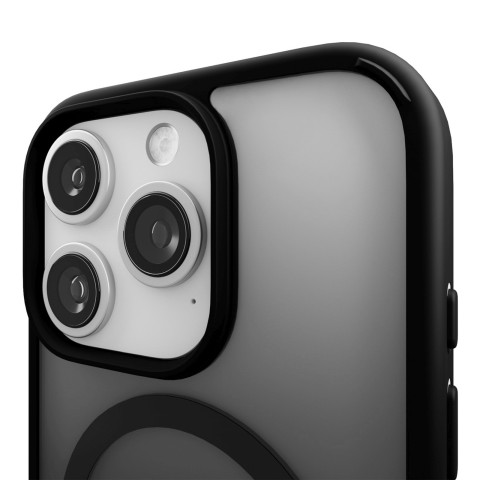 
„iPhone 16 Pro Max“ gradientinis „MagSafe“ silikoninis dėklas – juodas
