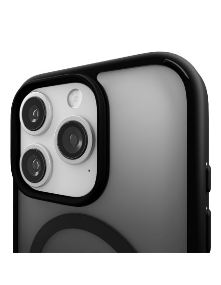 
„iPhone 16 Pro Max“ gradientinis „MagSafe“ silikoninis dėklas – juodas
