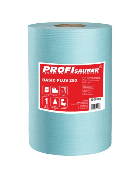 ProfiSauber BASIC PLUS 250 pramoninis neaustinis audinys be dulkių ProfiSauber BASIC PLUS 250 pramoninis neaustinis audinys be dulkių