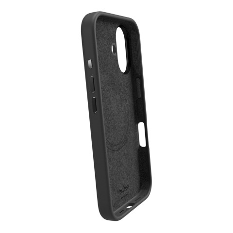 
„iPhone 16 Plus Icon Mag Pro MagSafe“ silikoninis dėklas – juodas
