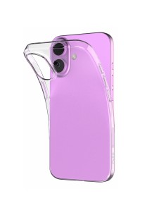
Silikoninis dėklas, skirtas iPhone 16 Plus 03, nude spalvos - skaidrus
