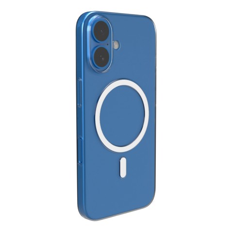 
Silikoninis dėklas, skirtas „iPhone 16 Plus 03 MagSafe“ – skaidrus
