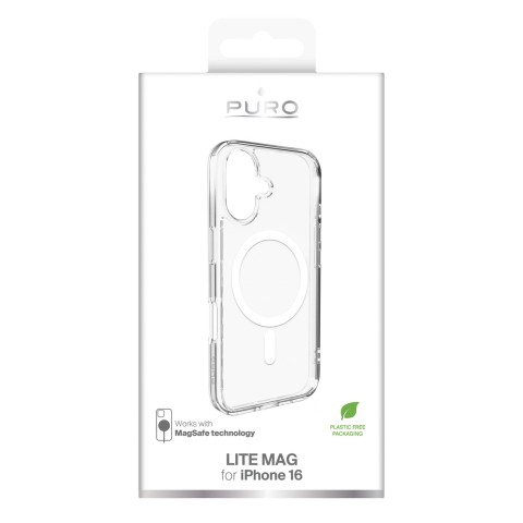
„iPhone 16 Lite MagSafe“ silikoninis dėklas – skaidrus
