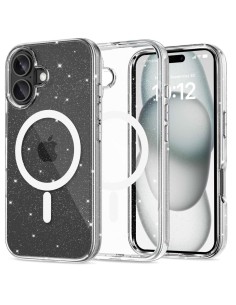 
„iPhone 16 FlexAir Hybrid MagSafe“ dėklas – skaidrus
