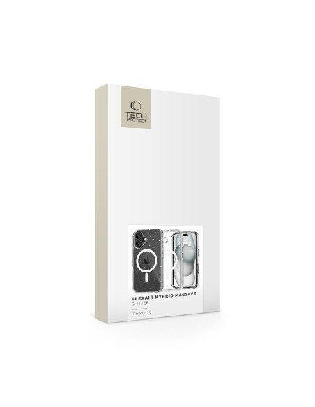 
„iPhone 16 FlexAir Hybrid MagSafe“ dėklas – skaidrus
