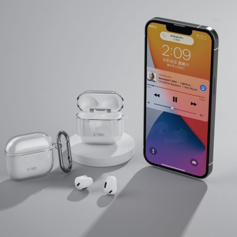 
Apple AirPods 4 FLEXAir dėklas – skaidrus
