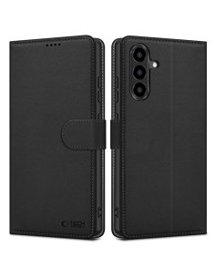 
„Samsung Galaxy A56 5G“ piniginės dėklas – matinės juodos spalvos
