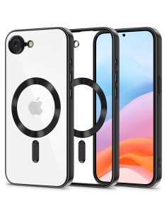 
iPhone 16e / 17e MagFlex MagSafe dėklas – permatomas
