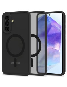 
„Samsung Galaxy A56 5G MagMat MagSafe“ dėklas – matinės juodos spalvos

