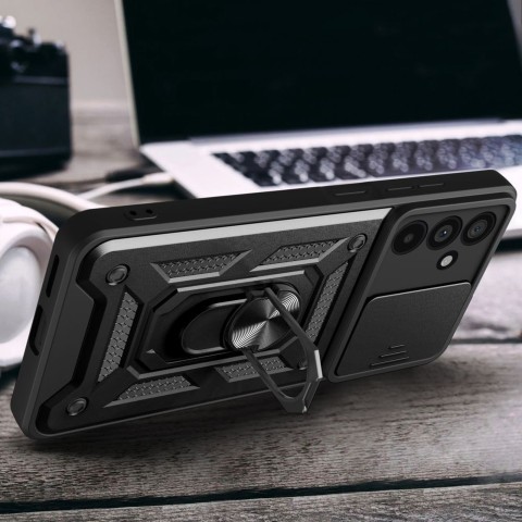 
Samsung Galaxy A56 5G CamShield Pro dėklas - juodas
