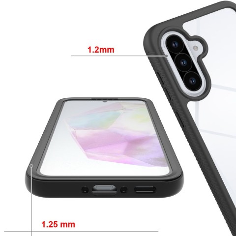 
„Samsung Galaxy A36 / A56 5G“ gynybos dėklas – juodas

