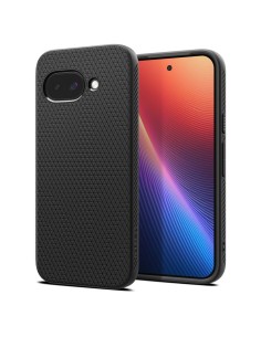 
„Google Pixel 9A Liquid Air“ dėklas – matinės juodos spalvos
