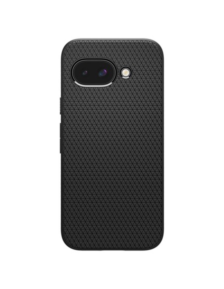 
„Google Pixel 9A Liquid Air“ dėklas – matinės juodos spalvos
