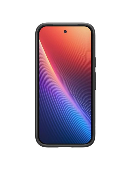 
„Google Pixel 9A Liquid Air“ dėklas – matinės juodos spalvos
