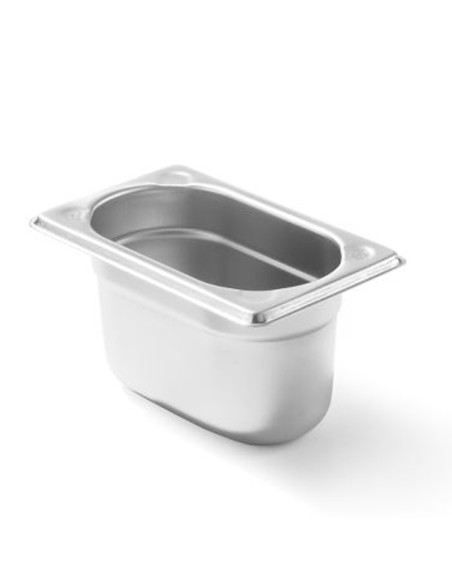Kitchen Line GN 1/9 plieninis konteineris, aukštis 100 mm - Hendi 806739