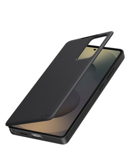 
„Samsung Galaxy S25“ išmanusis piniginės dėklas – matinės juodos spalvos
