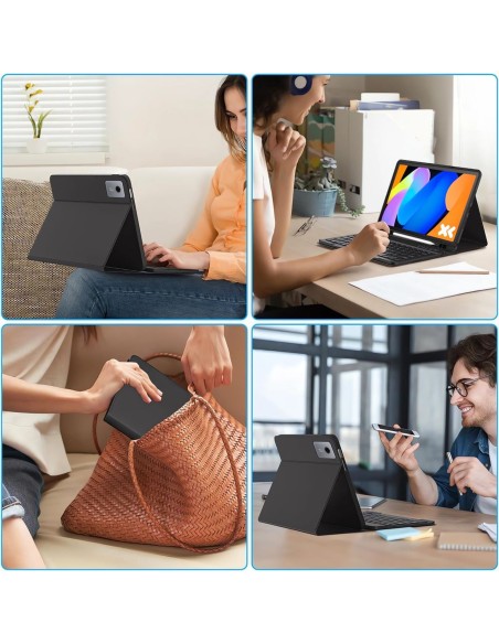 
Lenovo Idea Tab 11.0 TB-336 klaviatūros dėklas - juodas
