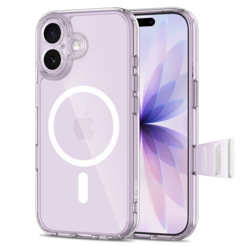 
„Magpeak Magsafe CC iPhone 17“ dėklas – permatomas
