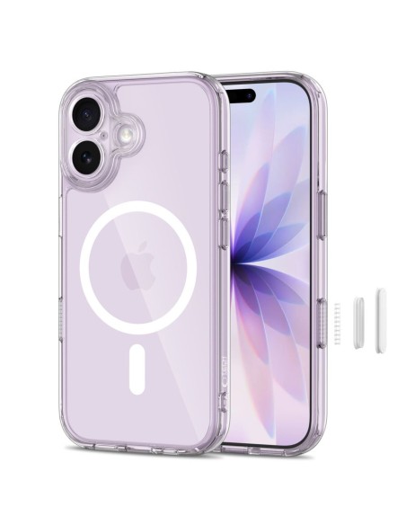 
„Magpeak Magsafe CC iPhone 17“ dėklas – permatomas
