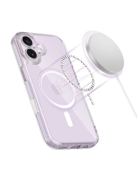 
„Magpeak Magsafe CC iPhone 17“ dėklas – permatomas
