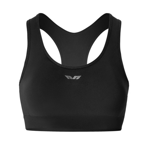 
Sportinės liemenėlės viršinė treniruotėms, XS dydis, juoda
