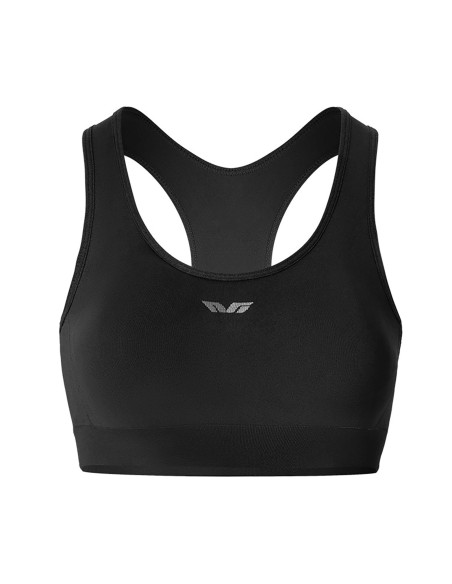 
Sportinės liemenėlės viršinė treniruotėms, XS dydis, juoda
