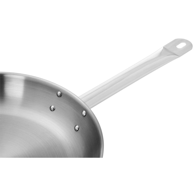 Nerūdijančio plieno keptuvės dujų indukcija sk. 30 cm