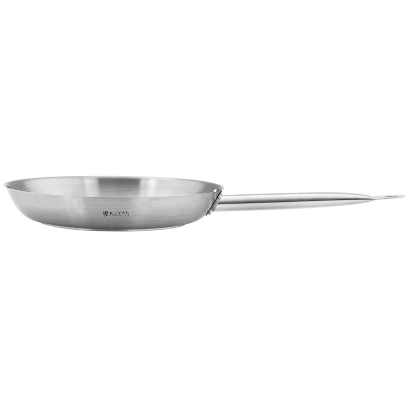 Nerūdijančio plieno keptuvės dujų indukcija sk. 30 cm