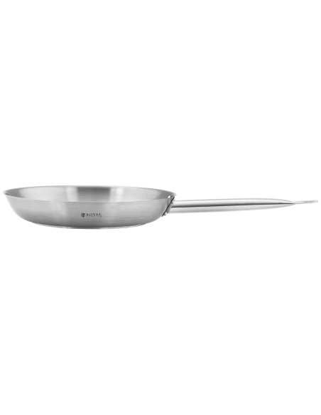 Nerūdijančio plieno keptuvės dujų indukcija sk. 30 cm Nerūdijančio plieno keptuvės dujų indukcija sk. 30 cm