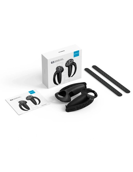 
Valdiklių laikikliai, skirti „Meta Quest 3“ ir „3S“ – juodi
