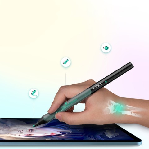 
iPad USB-C Pencil D1 Precision rašiklis – juodas
