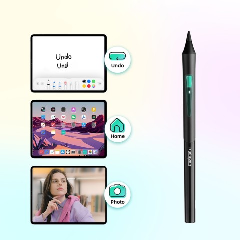 
iPad USB-C Pencil D1 Precision rašiklis – juodas

