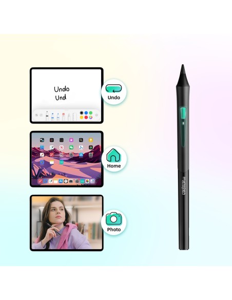 
iPad USB-C Pencil D1 Precision rašiklis – juodas
