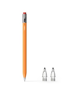 
„iPad“ rašiklis su 3 antgaliais, USB-C, „Air8 Pro X“ – oranžinis
