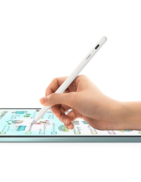 
„iPad“ USB-C pieštukas „Air8 Pro“ rašiklis – baltas
