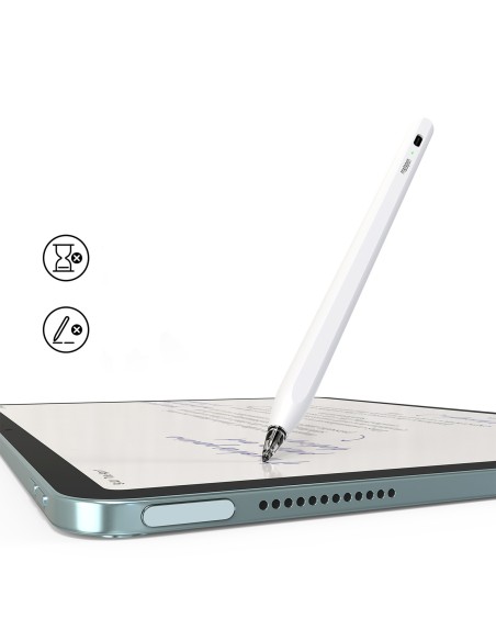 
„iPad“ USB-C pieštukas „Air8 Pro“ rašiklis – baltas
