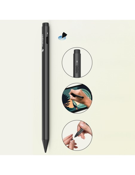
USB-C Pen G1 jutiklinio ekrano rašiklis – juodas
